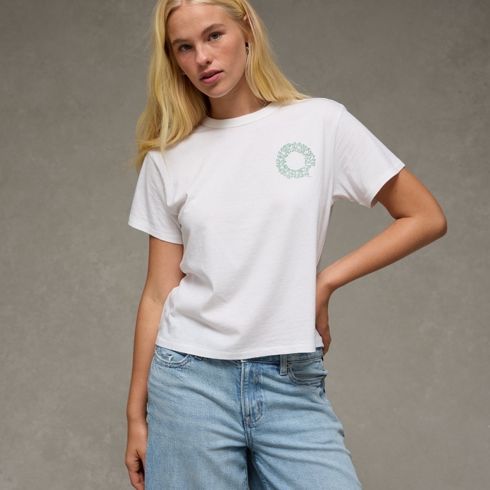 AE Ex-Boyfriend Keith Haring Graphic Tee Pop Art NWT Size Large - Picture 5 of 9